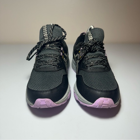 Women’s ASICS’s Gel Venture 8 Black/Ivory Athletic Running Shoes Size 7.5W Wide - Picture 2 of 9